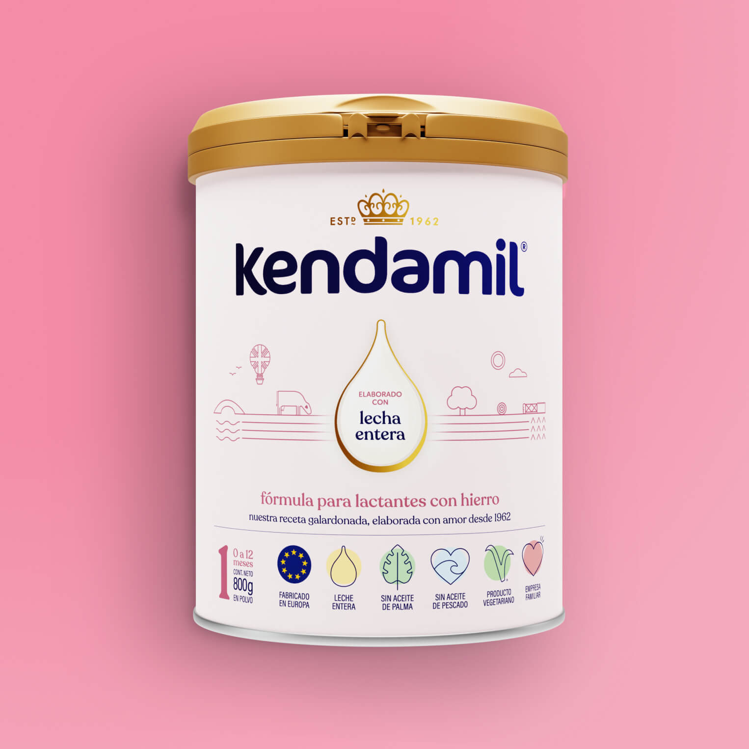Formula Infantil Kendamil Clásica 0-12 meses