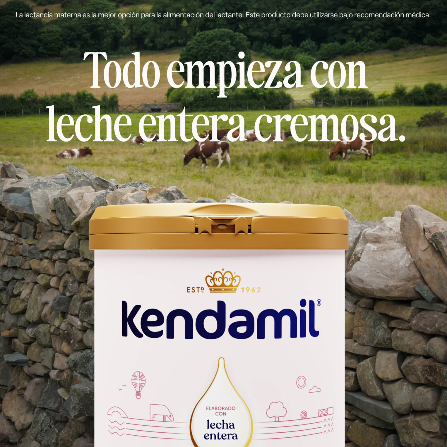 Formula Infantil Kendamil Clásica 0-12 meses
