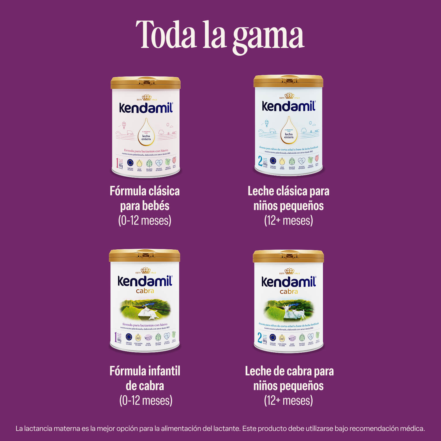 Alimento Lácteo a partir de 1 año Kendamil Cabra