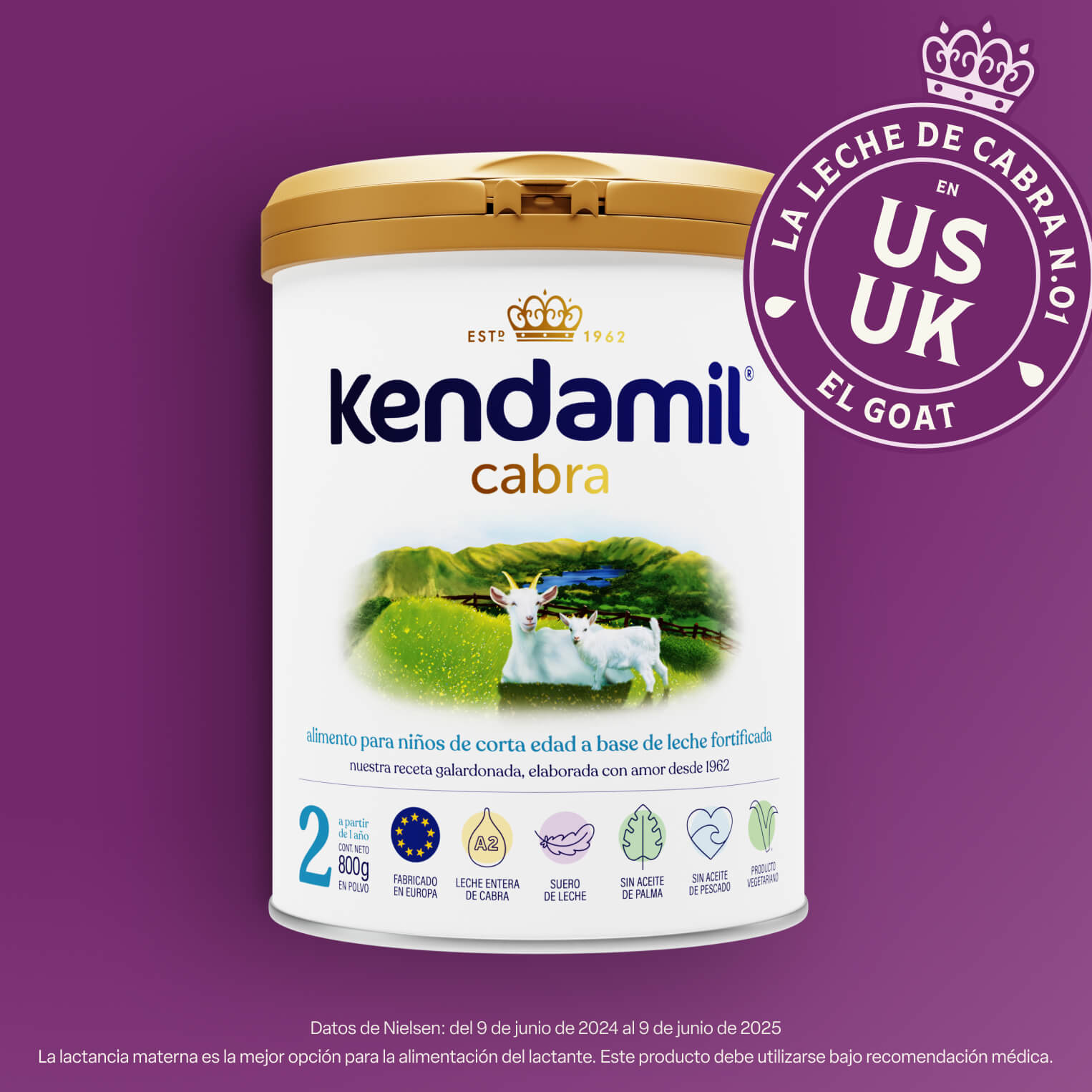 Alimento Lácteo a partir de 1 año Kendamil Cabra